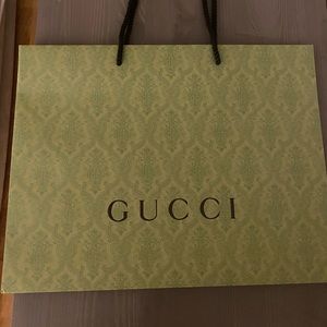 Gucci shopping bag